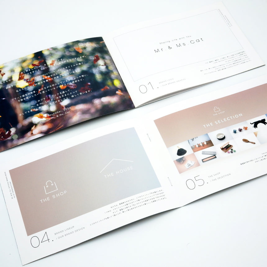 BRAND DESIGN　｜　Mr. & Ms. Cat “THE SHOP” のデザイン思想　ー　神は細部に宿る / God is in the details